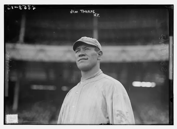 Jim Thorpe, New York NL, at Polo Grounds, NY (baseball)