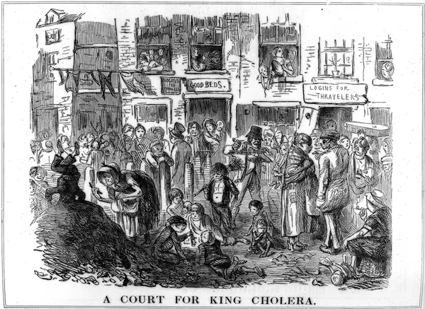 “A Court for King Cholera,” Punch, September 25, 1852 (not the 1854 outbreak)