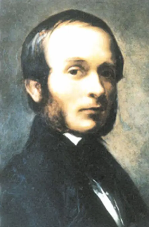 John Snow, an oil portrait by Thomas Jones Barker, 1847