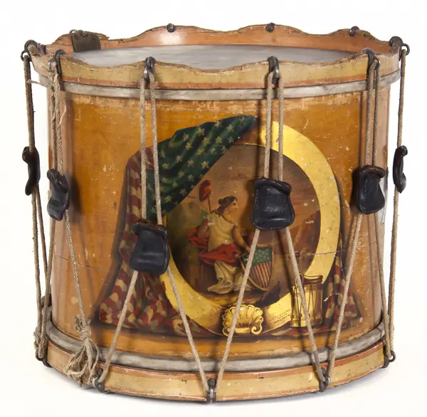 A 1st Minnesota Infantry drum, 1861 (not Clem’s drum)