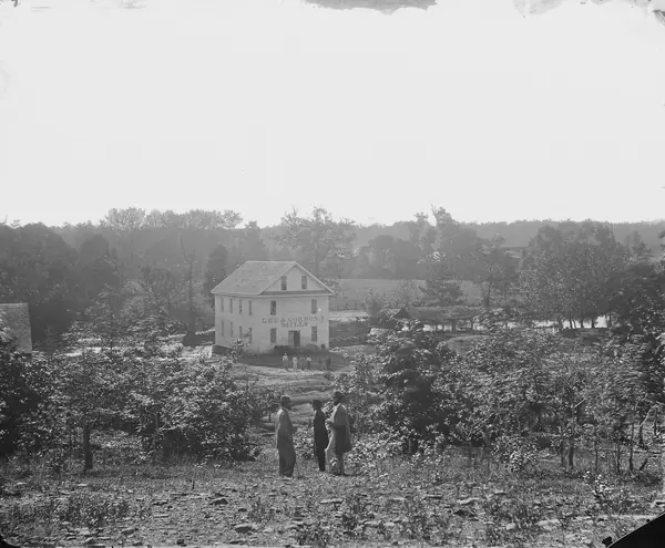 Lee and Gordon’s Mills on the Chickamauga battlefield, about 1863–65 (not where Clem fought)