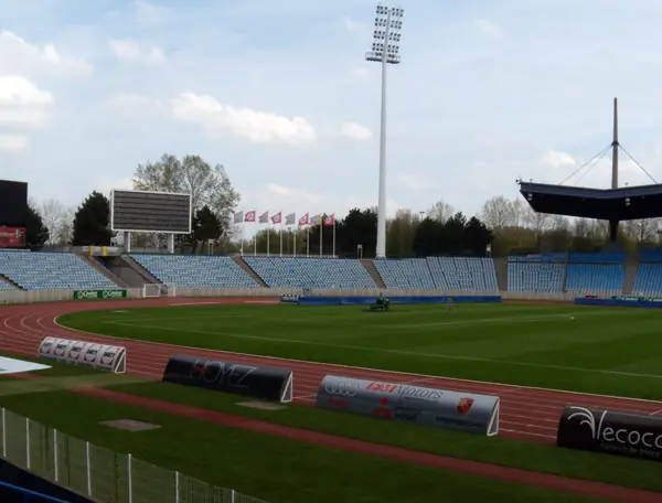 Stadium Lille-Métropole, Villeneuve-d’Ascq, the 1995 European Cup venue, January 15, 2009 (not 1995)