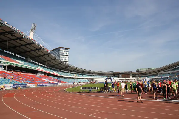 The Ullevi track during the VU Games, Gothenburg, July 5, 2015