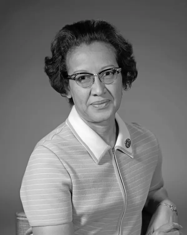 Portrait Katherine G Johnson (LRC-1971-B701 P-03033)