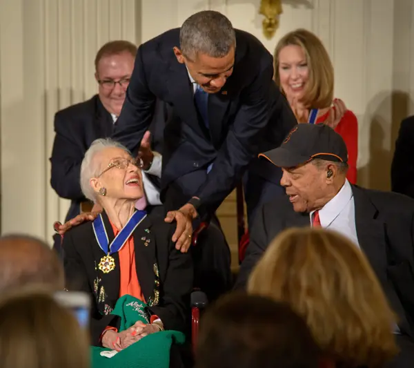 Katherine Johnson Receives Presidential Medal of Freedom