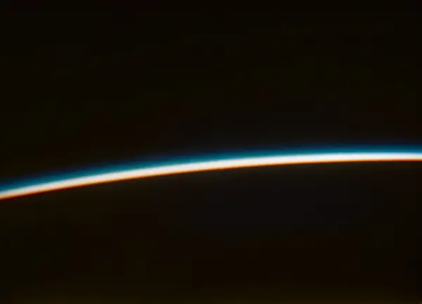 Orbital sunset photographed by Astronaut John Glenn during MA-6 flight (s62-06040)
