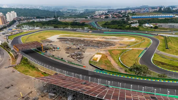 Interlagos from a drone, December 1, 2025