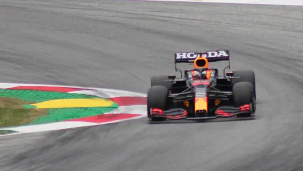 Max Verstappen’s Red Bull RB16B at the Austrian Grand Prix, Red Bull Ring, July 2, 2021 (not Brazil)