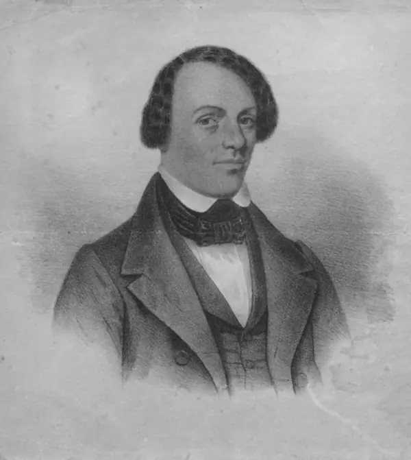 George Latimer, his father, a lithograph by Thayer & Co., Boston, about 1842