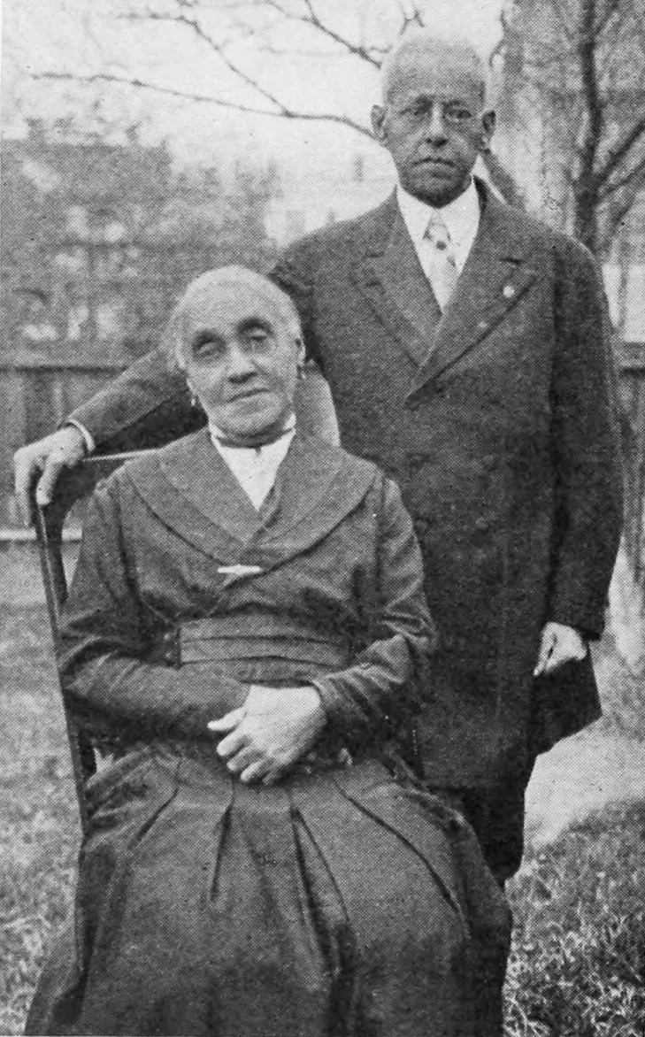 Mr. and Mrs. Lewis H. Latimer, in The Crisis, June 1924