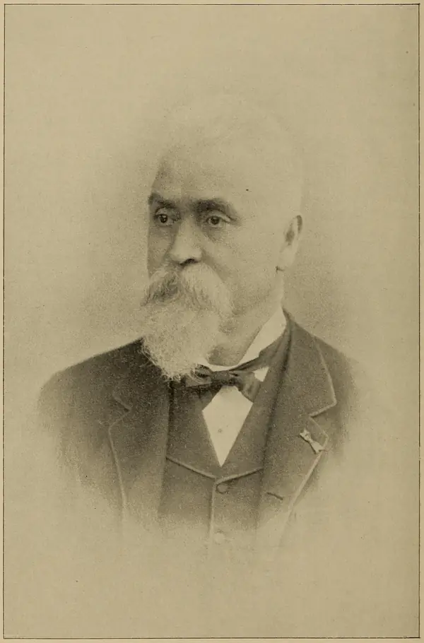 Hiram Maxim, by Maull and Fox, London, in Cassier’s Magazine, April 1895