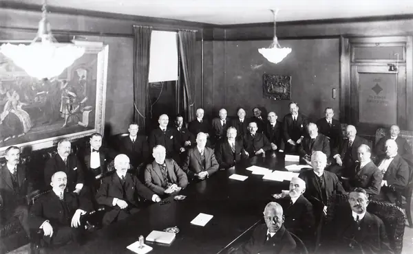 The founding meeting of the Edison Pioneers, January 24, 1918 (Latimer not identified)