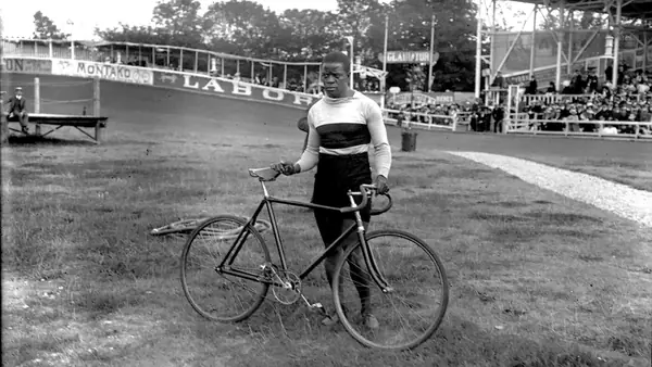 Major Taylor, Vélodrome Buffalo 1908 (1)