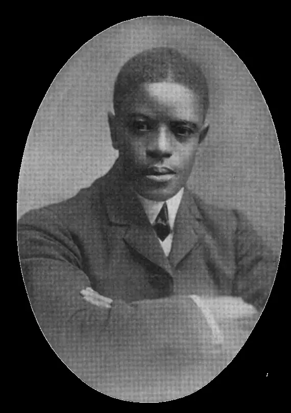 Major Taylor frontispiece portrait from The Fastest Bicycle Rider In The World