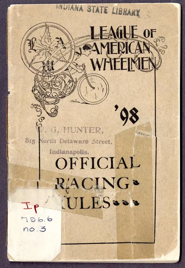 Racing rules- League of American Wheelmen - DPLA - c1dfdedef5b06987f006f23661d011f2 (page 1)