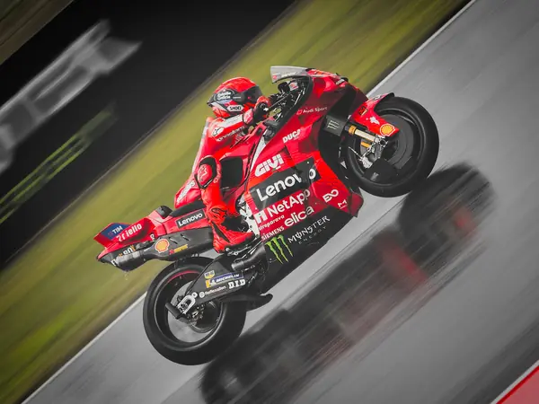 Marc Márquez on the factory Ducati at the Czech Grand Prix, Brno, July 18, 2025 (not the 2025 title race in Japan)