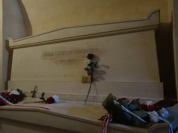 Marie Curie’s tomb in the crypt of the Panthéon, Paris, 2025