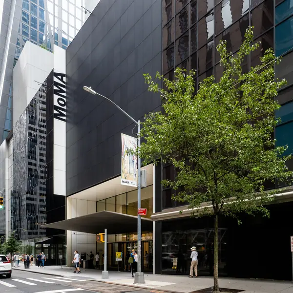 The Museum of Modern Art on West 53rd Street, New York, August 21, 2021 (not 2010)