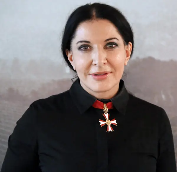 Marina Abramović at a screening of the film Marina Abramović: The Artist Is Present, Viennale, Vienna, October 26, 2012