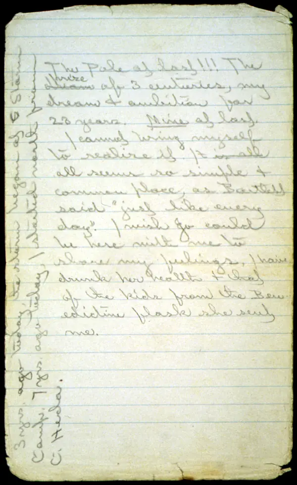 Diary of Robert E. Peary - NARA - 304960