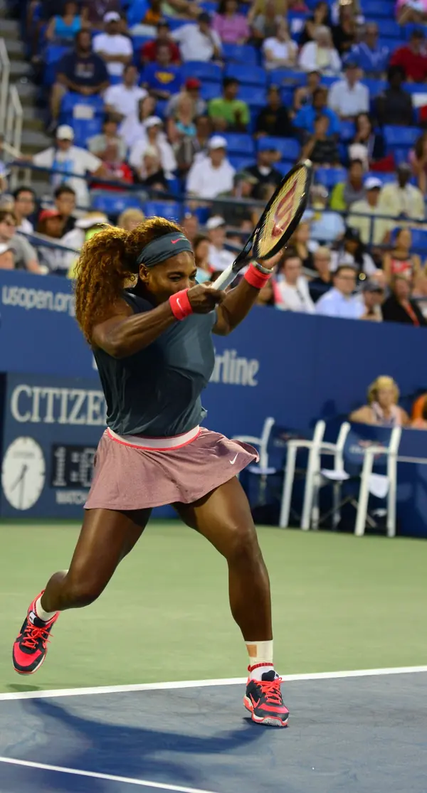 Serena Williams at the 2013 US Open, August 29, 2013 (not the 2018 final)