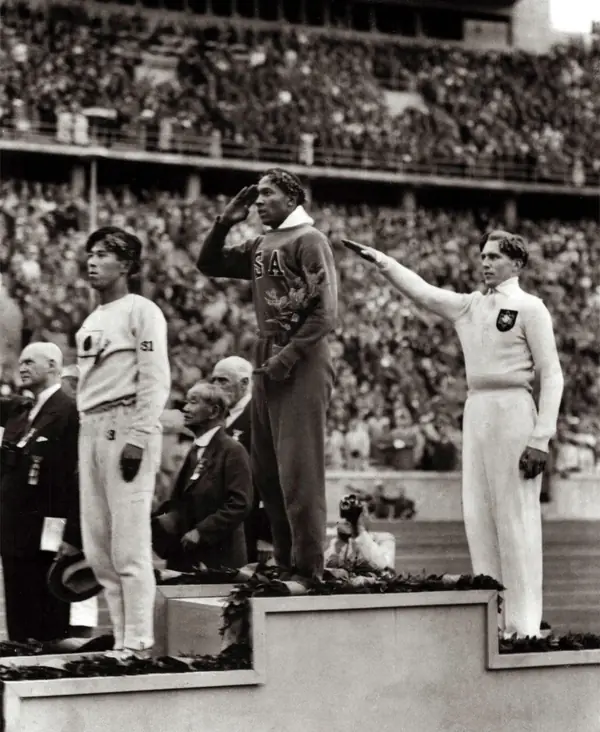 Jesse Owens Salute