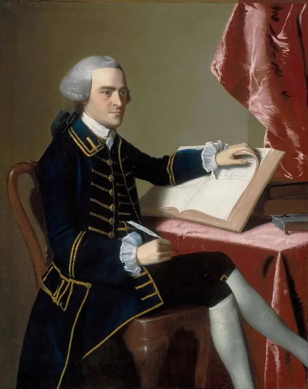 John Hancock, painted by John Singleton Copley, 1765