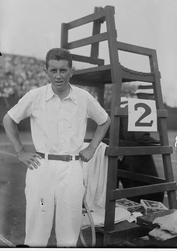 R. N. Williams at Forest Hills, about 1915–16