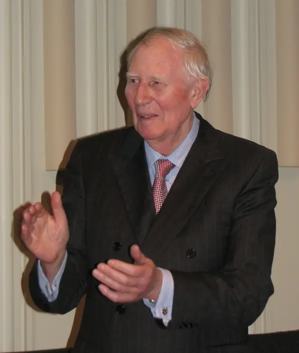Roger Bannister at the Teddy Hall relay prize-giving, Oxford, March 11, 2009