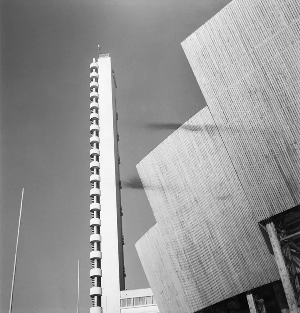 The Helsinki Olympic Stadium tower, 1952