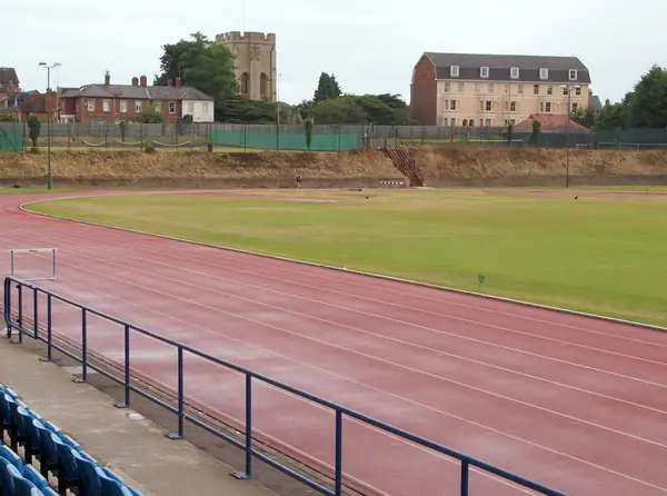 The Iffley Road track, Oxford, July 30, 2013 (not the 1954 race)