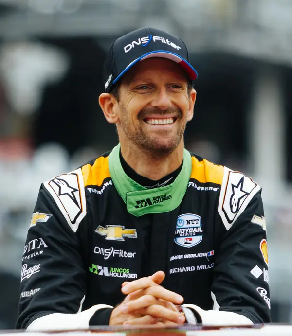 Romain Grosjean at the Detroit Grand Prix, June 2, 2024