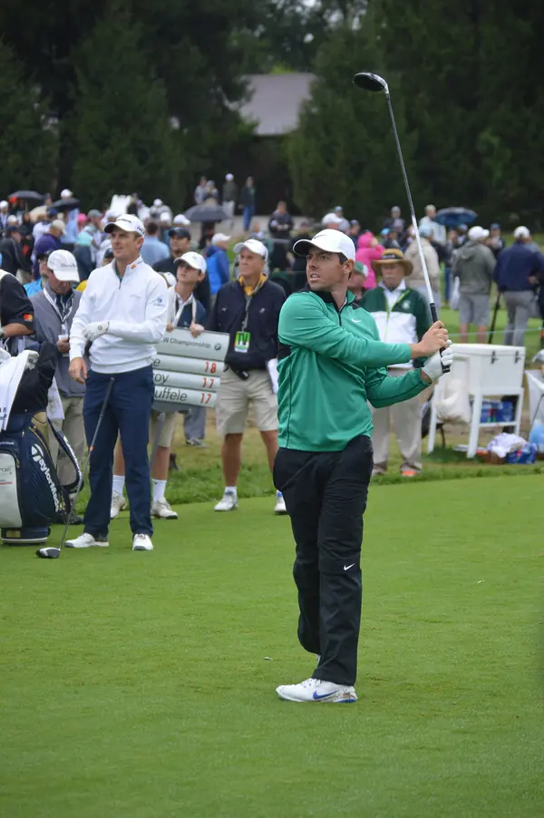 Rory McIlroy at the BMW Championship, Aronimink, September 2018