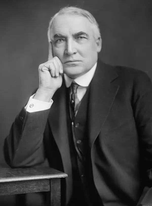 Warren G Harding-Harris & Ewing