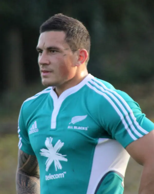 Sonny Bill Williams in All Blacks training kit, November 4, 2010 (not 2015)