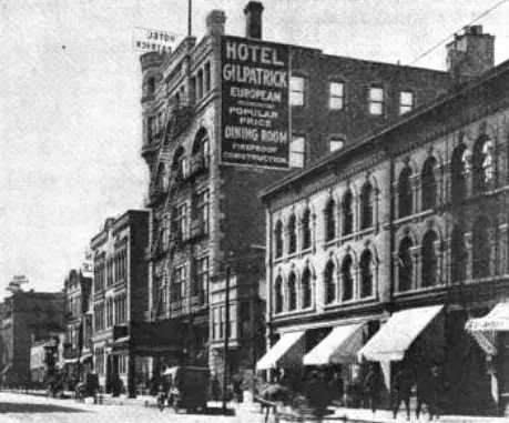 The Hotel Gilpatrick, Milwaukee, in Leslie’s Illustrated Weekly, October 31, 1912
