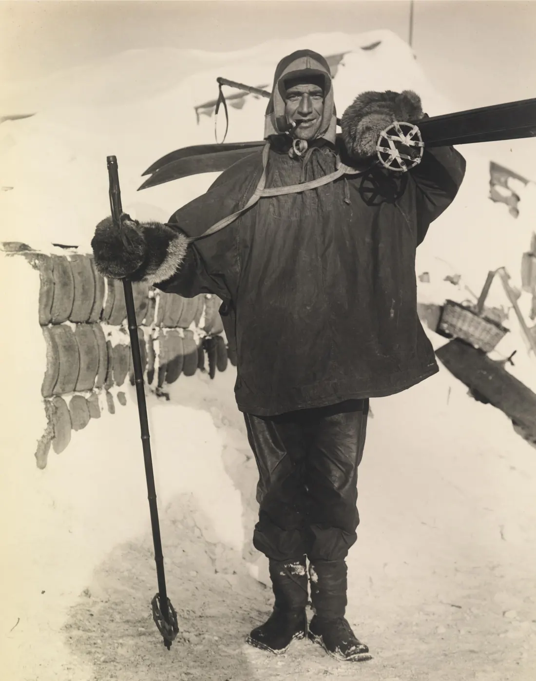 Petty Officer Tom Crean, photographed by Herbert Ponting, about 1911