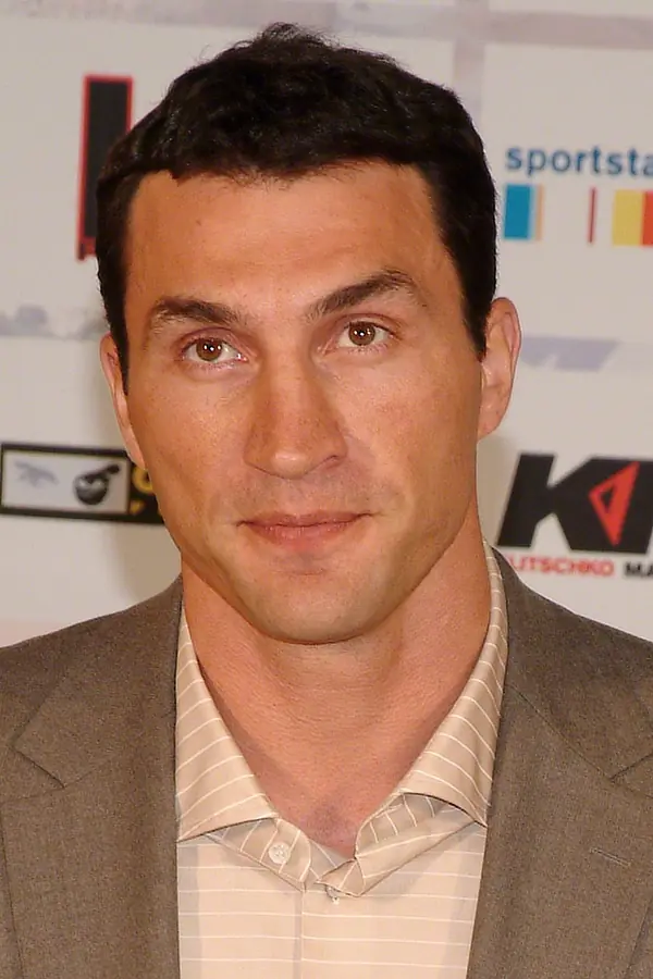 Wladimir Klitschko at a press conference in Düsseldorf, January 28, 2010 (not the 2015 fight)