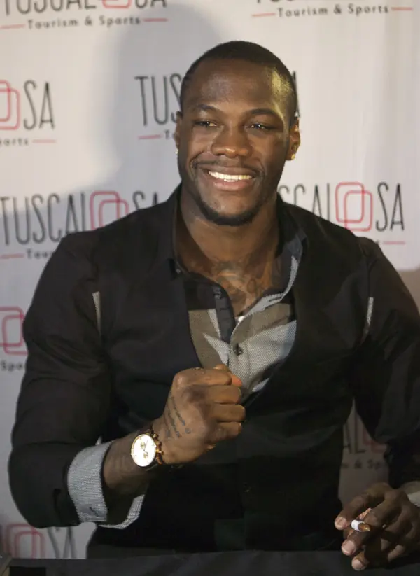 Deontay Wilder, January 8, 2015