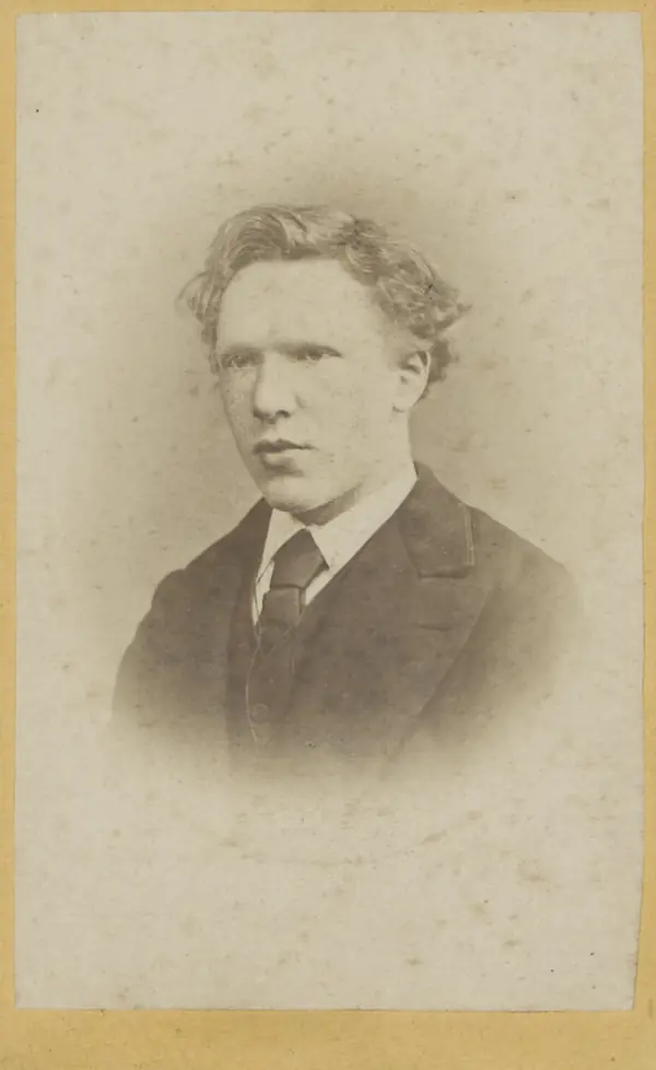 Vincent van Gogh at 19, photographed by J. M. W. de Louw, January 1873