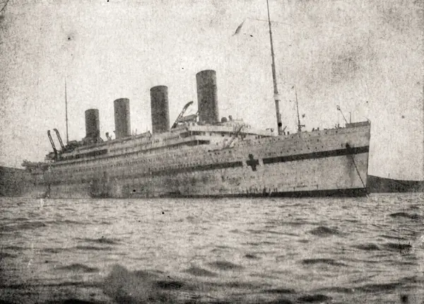 HMHS Britannic at Moudros