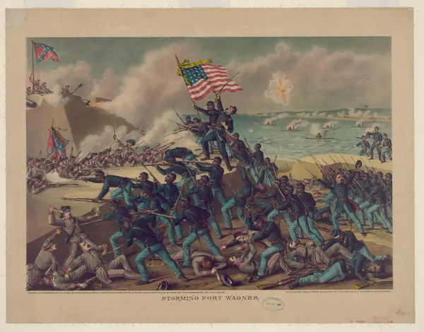 Storming Fort Wagner LCCN2012647346